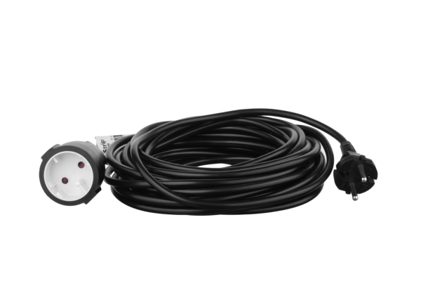 Подовжувач 2E 1XCEE7/17, 2G1.0, 10М, чорний (2E-PC210M10)